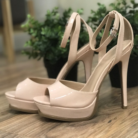 Diva platform heels - nude blush - Picture 3 of 4